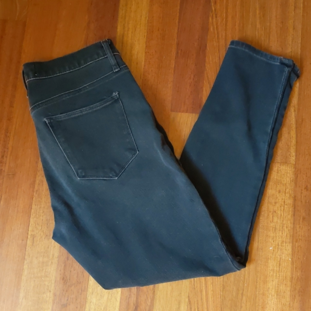 GAP Skinny Ankle Black Jeans Size 10